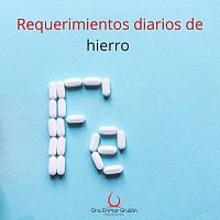 Requerimientos diarios del hierro